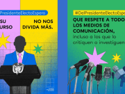 Lanzan campaña para que la ciudadanía diga qué espera del nuevo presidente
