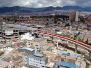 Metro de Bogotá: tren energizado llegó a la Estación 4 en Kennedy