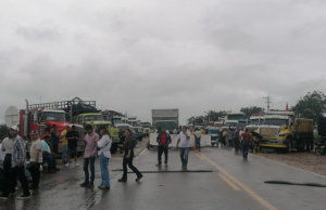 Movilidad y empleo, afectados por bloqueos en Puerto Gaitán