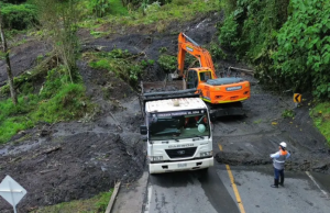 Sigue el cierre total de la Transversal del Sisga en Santa María, Boyacá