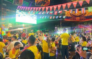 Una guía con lugares para ver el partido de Colombia este martes 23 de junio