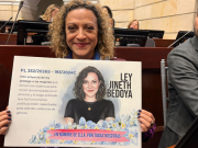 Aprueban proyecto Jineth Bedoya para erradicar la violencia contra mujeres