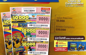Resultados de la Lotería de Cundinamarca hoy 22 de junio de 2026