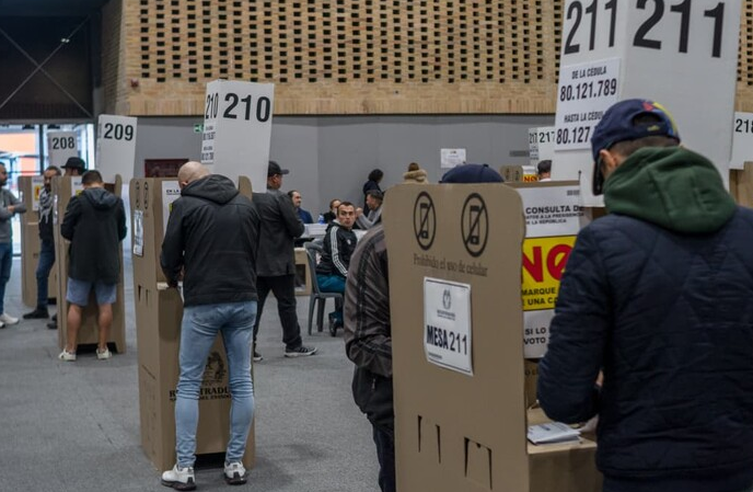 Participación electoral en Bogotá pasó de 65% en 2022 a 70% en 2026