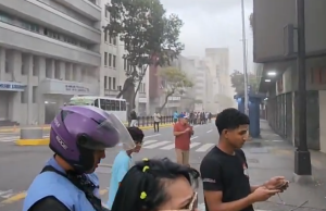 Reportan fuerte sismo de 7,1 en la capital de Venezuela