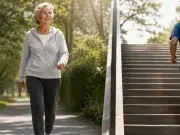¿Escaleras o caminar? Qué ejercicio fortalece más las piernas después de los 60 años