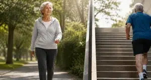 ¿Escaleras o caminar? Qué ejercicio fortalece más las piernas después de los 60 años