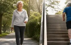 ¿Escaleras o caminar? Qué ejercicio fortalece más las piernas después de los 60 años
