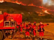 Un incendio quema 13.000 hectáreas al norte de Madrid