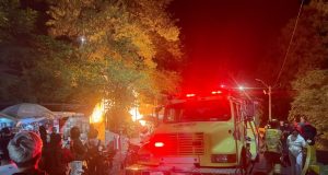 Se desconocen causas de nuevo incendio en la Gruta de la Rosa Mística