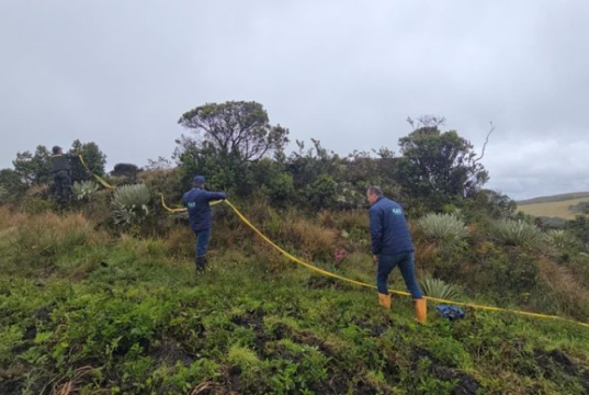 CAR frena intervención ilegal en páramo de Rabanal para cuidar fuente hídrica