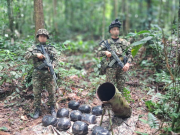 Destruyen rampa y diez artefactos explosivos en el Guaviare