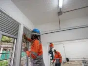Obras de mejoramiento del INEM de El Poblado alcanzan el 50 % de ejecución