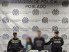 Capturan dos asaltantes que robaron celulares en local comercial de El Poblado