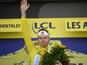 Pogacar gana tercera etapa del Tour y arrebata el amarillo a Vingegaar