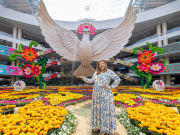 El Tapete de Flores más grande está en Santafé Medellín