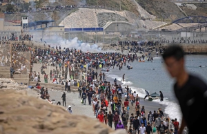 Emergencia humanitaria en Ceuta tras entrada masiva de migrantes