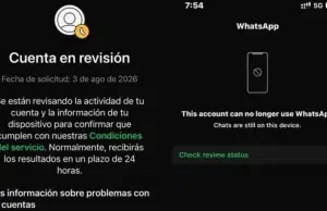 ¿Qué significa ‘Cuenta en revisión’ en WhatsApp y qué hacer si no puede acceder a sus chats?