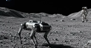 China prepara perros robot para conquistar la Luna: así ayudarán a construir su gran base espacial en 2035