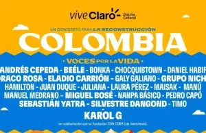 Colombia se une para ayudar a los damnificados por el terremoto: así será el concierto benéfico que reunirá a más de 20 artistas