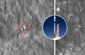Video | La Nasa reveló el nuevo cráter en la Luna que dejó el impacto de la etapa superior del cohete espacial Falcon 9 de SpaceX