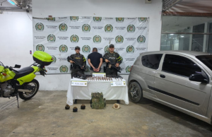 Capturan a hombre con fusil y más de 590 cartuchos en vía Buenaventura-Buga