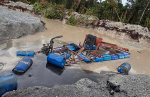 Ejército interviene maquinaria de minería ilegal del Clan del Golfo