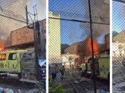 Bomberos atiende incendio en sector Manila de El Poblado