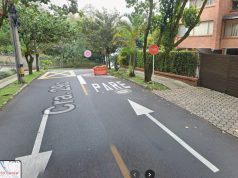 Queja por señalización vial deficiente, cerca de la Inferior