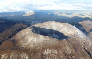 Se mantiene la alerta naranja del volcán Puracé