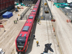 Tren 16 llega a Bogotá y supera la mitad de la flota de la Línea 1 del Metro