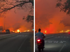 Viviendas en municipio Coello, Tolima, en riesgo por incendio forestal