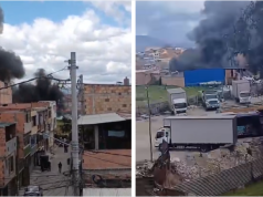 Alerta por incendio estructural en sector Potrerotos en Bosa