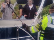 Rescatan a cinco turistas tras quedar varados en embalse de Guatapé