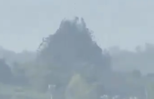 Erupción de volcán de lodo en San Pedro de Urabá afecta área agrícola
