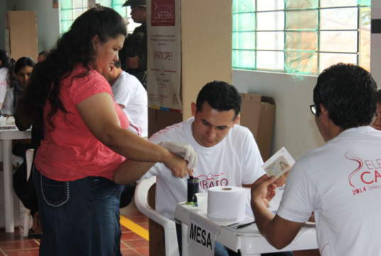 Elecciones cafeteras: habilitan voto electrónico en zonas afectadas por sismo